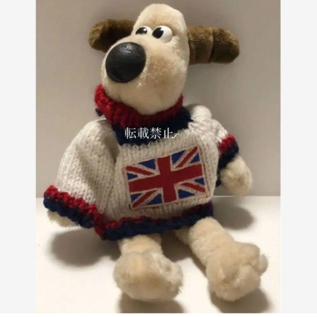 ウォレスとグルミット　ぬいぐるみ　服付き