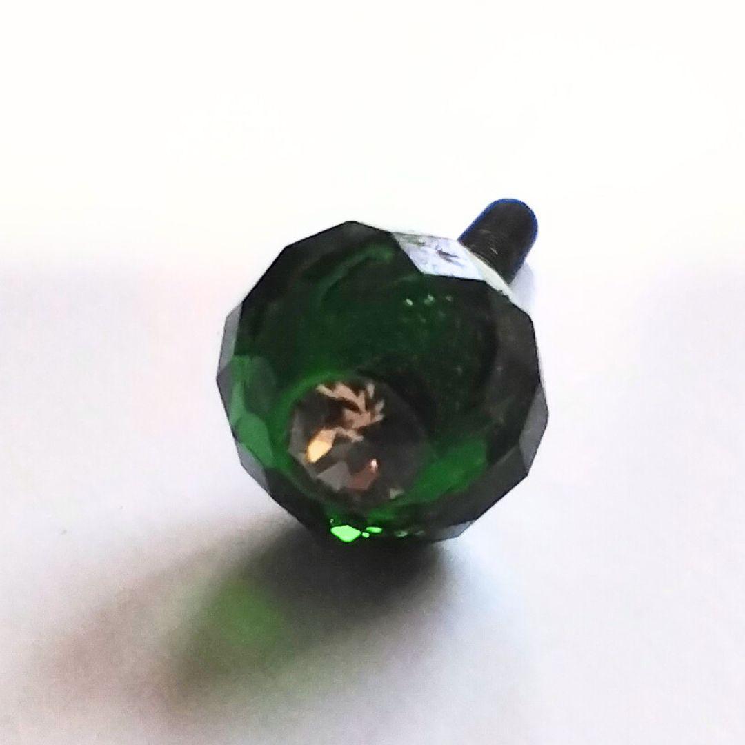 チェロ アジャスターねじセット　エメラルドクリスタル10㎜