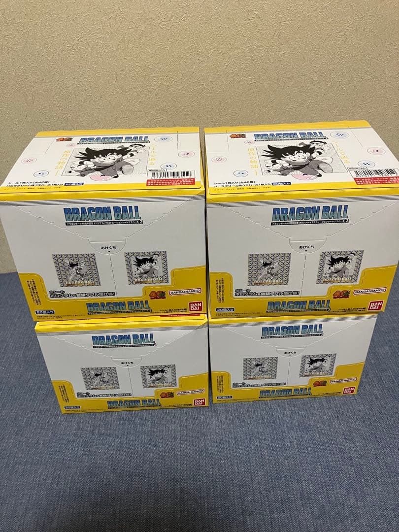 ドラゴンボール　ウエハース　シール　40周年