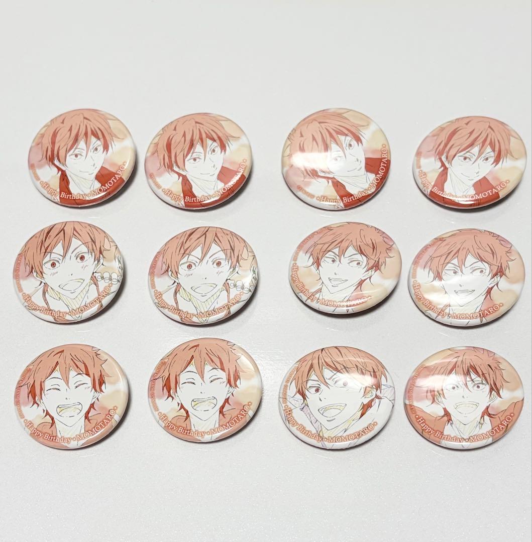 Free! 御子柴百太郎 店舗限定バースデー缶バッジ 12個 全6種コンプリート