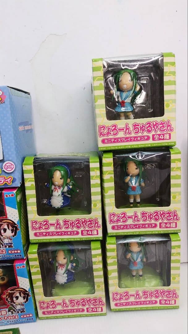 アニメミニディスプレイフィギュアセット 19体