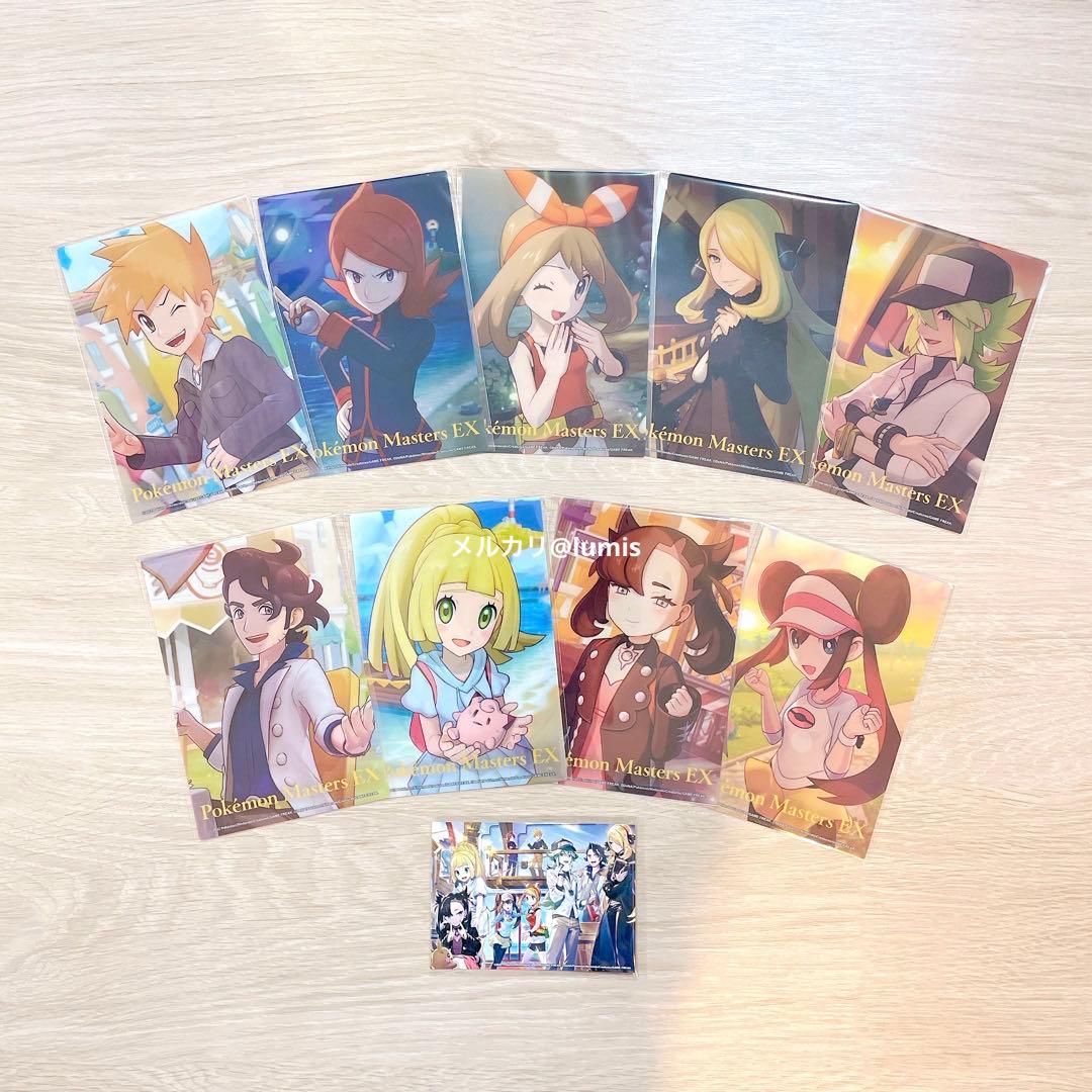 ポケマス トレーナーズサロン エピソードフォト クリアカード 全9種 ポケモン