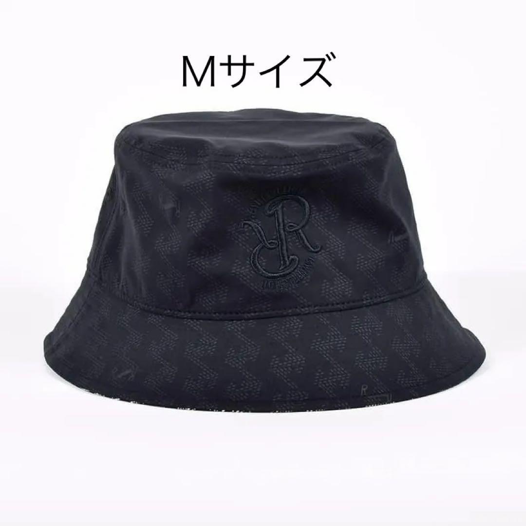 RRロゴエンボスバケットハット / ブラック BE12HAT01 Mサイズ