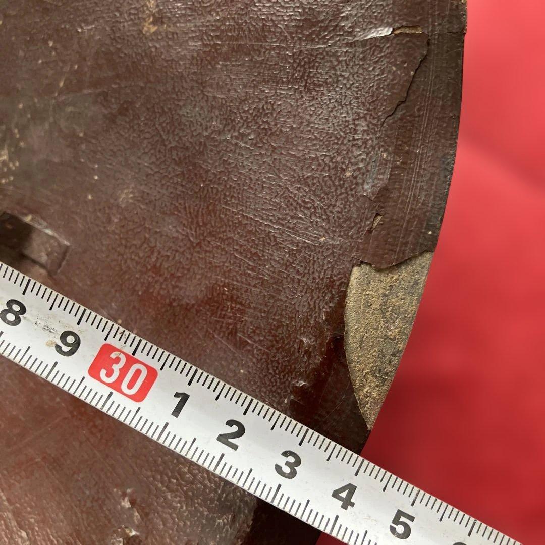 鐵黒漆塗8枚張陣笠