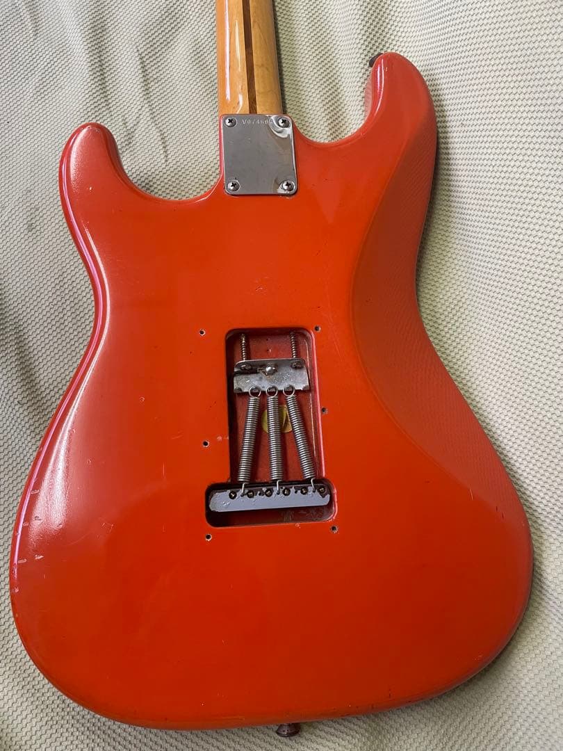 American vintageストラトキャスター/fiesta red 最終