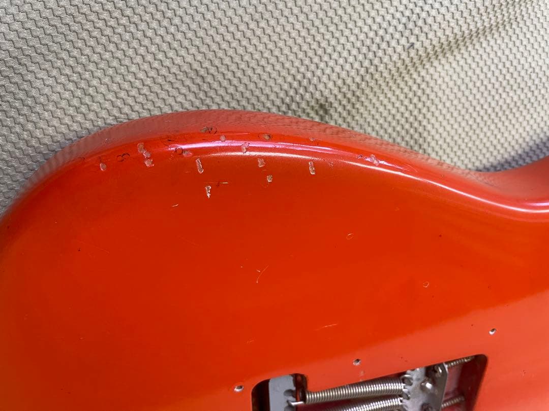 American vintageストラトキャスター/fiesta red 最終