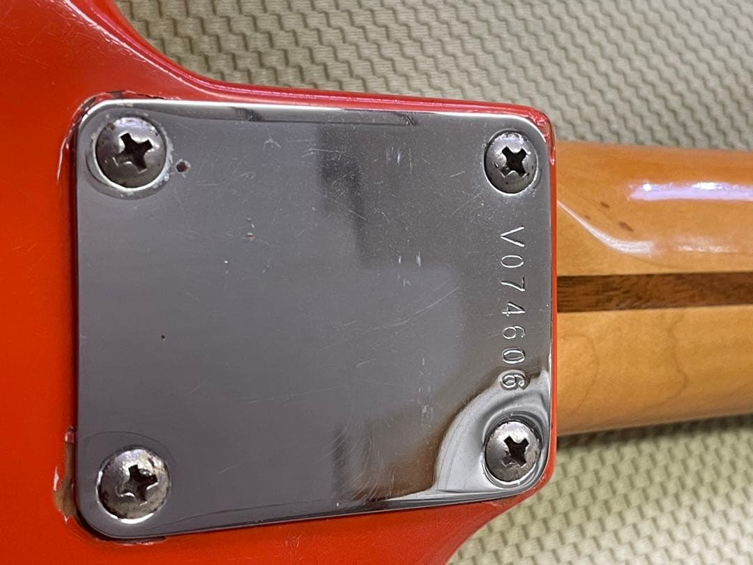 American vintageストラトキャスター/fiesta red 最終