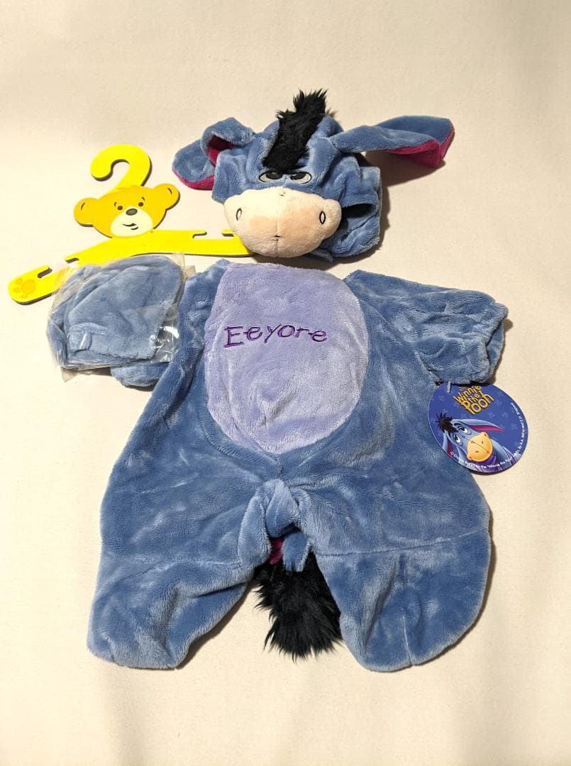 ●ディズニー　ビルド・ア・ベア　イーヨー　コスチューム●タグ付き　ビルドアベア