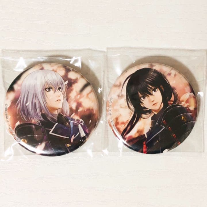 新品★刀剣乱舞【骨喰藤四郎＆鯰尾藤四郎】EDイラスト缶バッジ★4点セット