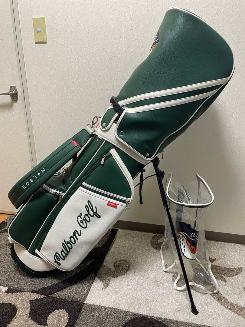 Malbon マルボンゴルフバッグ キャディバッグスタンド式