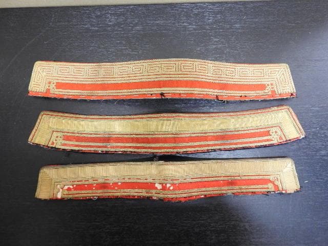 旧日本軍　大礼服袖　3個　MA366