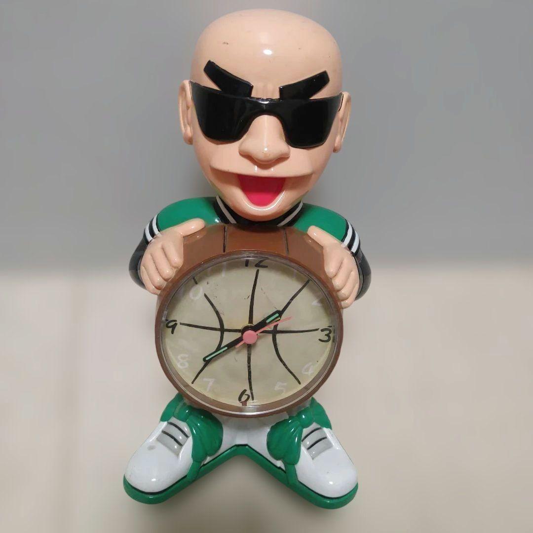 【希少】松山千春 目覚まし時計 置時計 レトロ 当時物