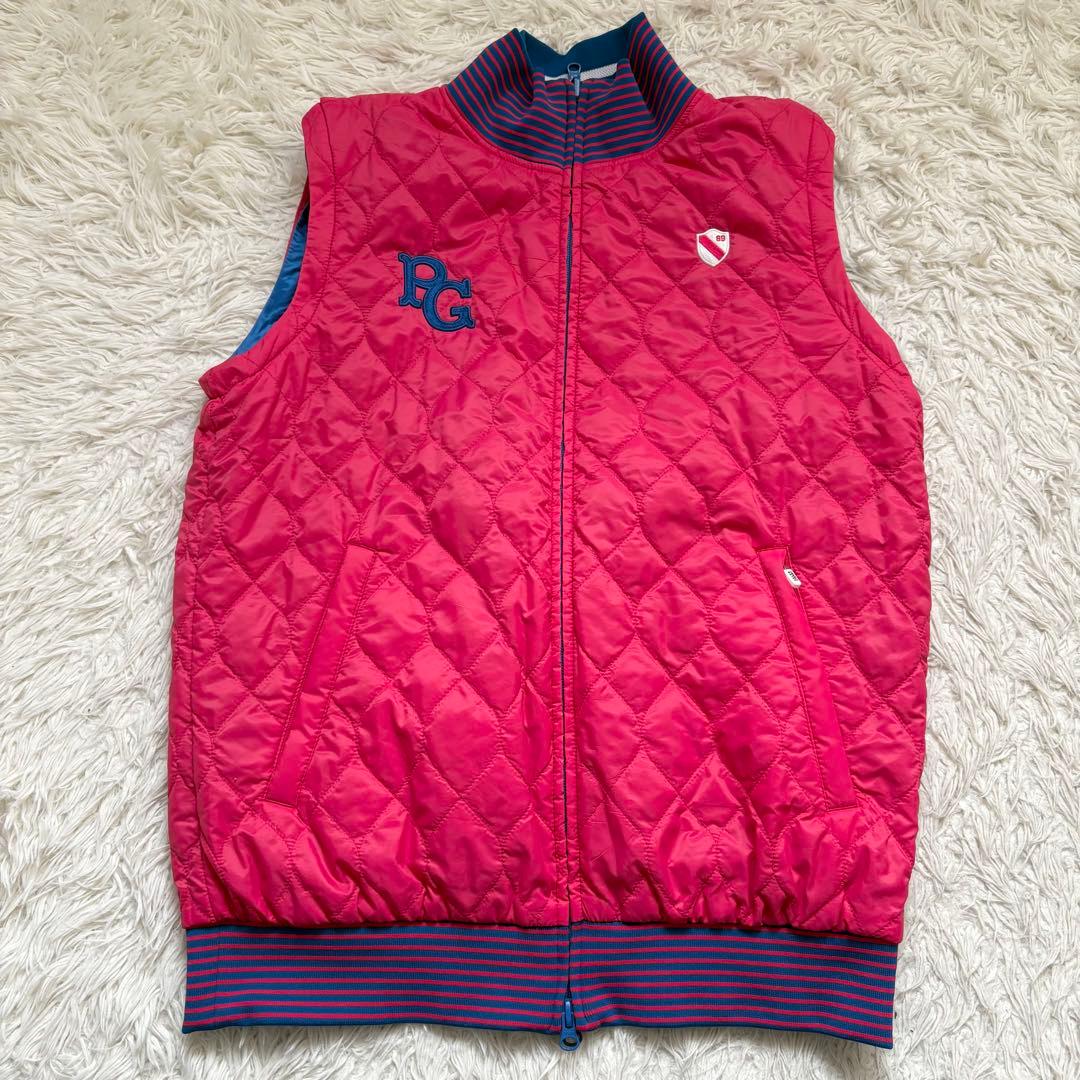 極美品　パーリーゲイツ　4way リバーシブル　スニード　ブルゾン　レディース