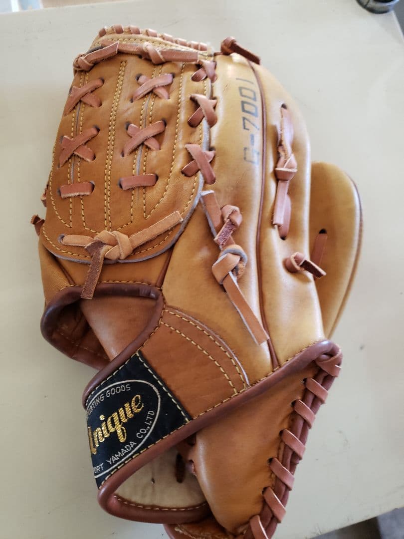 Unique G-7001 野球グローブ ブラウン