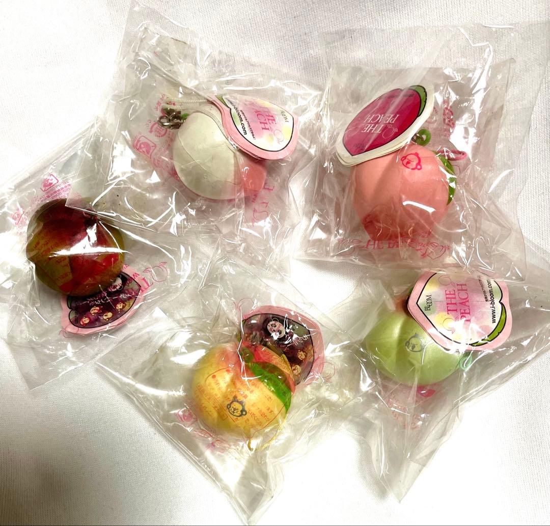 BLOOM スクイーズ THE PEACH ピーチストラップ 絵柄付あり