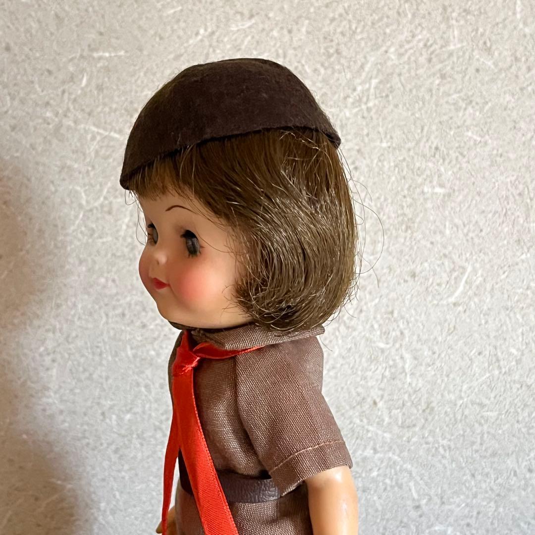 ビンテージ エファンビー ガール スカウト ドール ブラウン effanbee