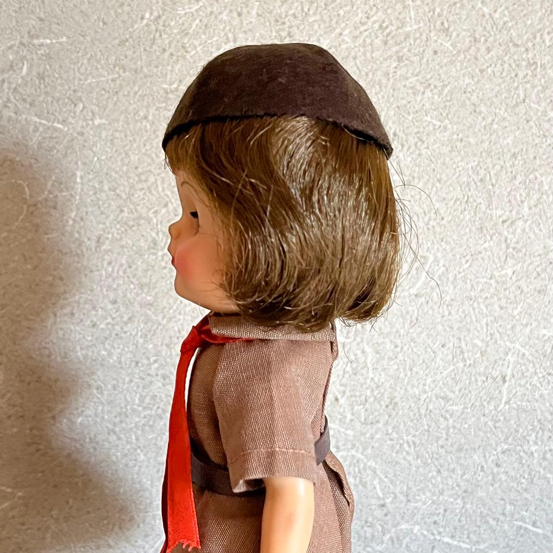 ビンテージ エファンビー ガール スカウト ドール ブラウン effanbee