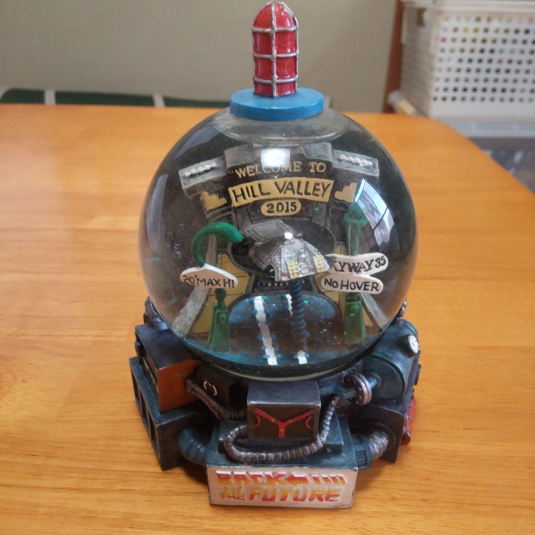 希少 バック・トゥ・ザ・フューチャー スノードーム