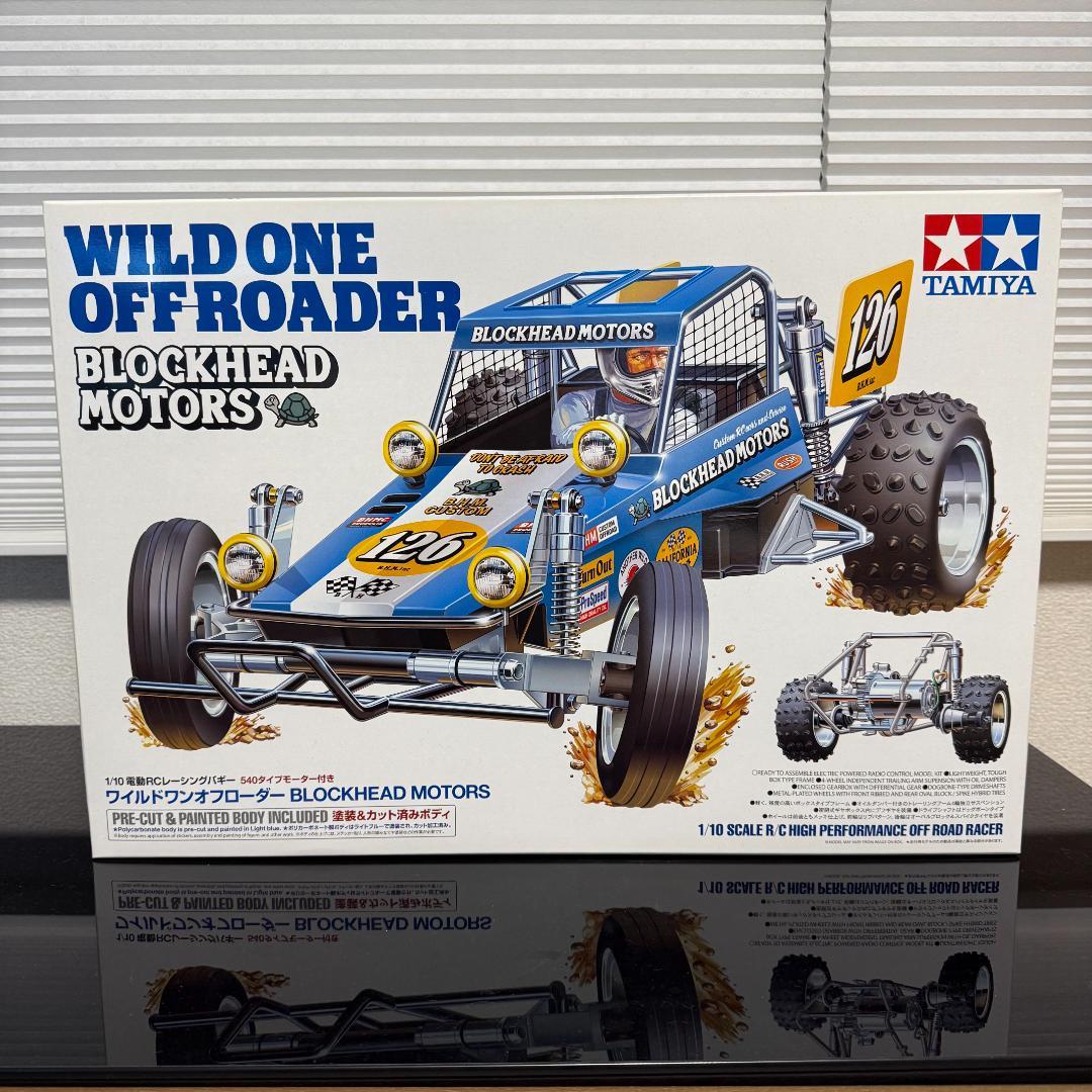【新品】 ワイルドワンオフローダー BLOCKHEAD MOTORS　タミヤ