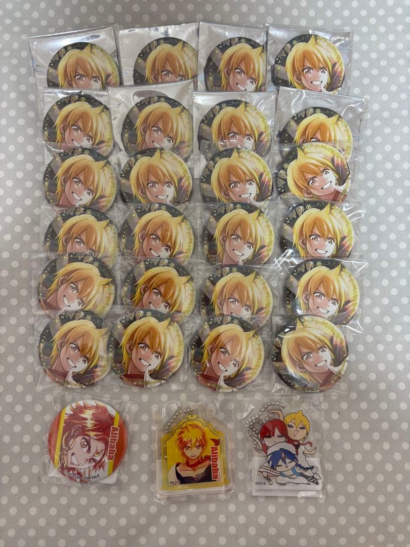 マギ 缶バッジ アリババ