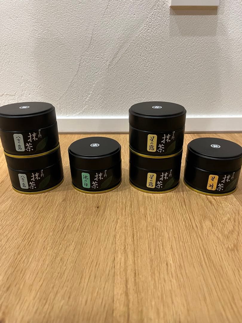 星野製茶園　八女産 抹茶 20g 6個セット 星峰 池の白