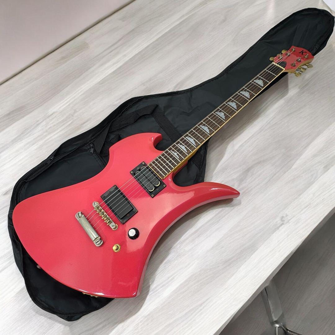 K.Garage MOCKING BIRD モッキンバード ピンク 弦交換済