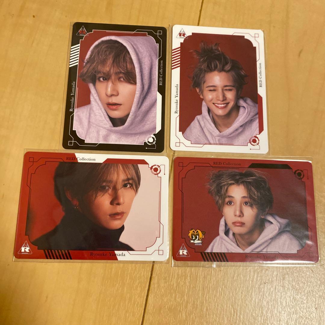 RED 限定版トレカ　山田涼介 Ryosuke Yamada ビジュアルカード