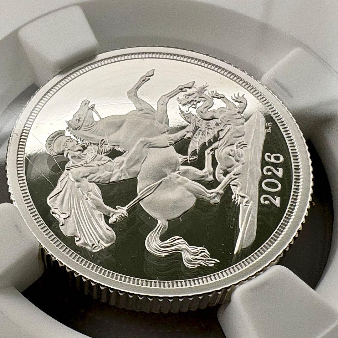2026 イギリス ソブリン 銀貨 NGC PF70 ULTRA CAMEO