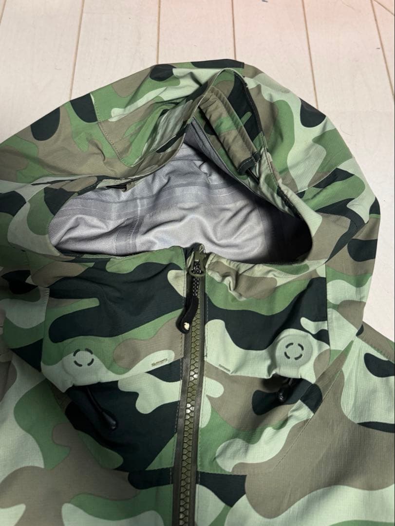 スノボジャケットP.RHYTHMプリズムCOURSEGUYJACKET カモ L