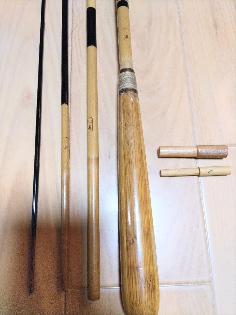 心道 ヘラ竿 / 和竿 / 紀州竹竿 11〜12尺