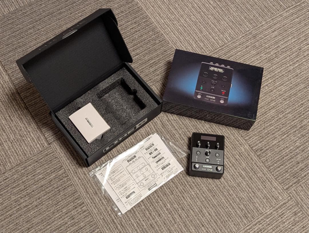 美品　Line6 HX One マルチエフェクター(ボーナスあり)
