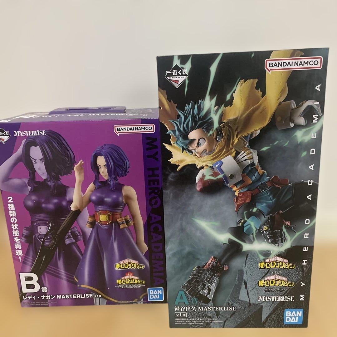 一番くじ　ヒロアカ　相反する思いA賞デク、正義のかたちB賞レディ・ナガン