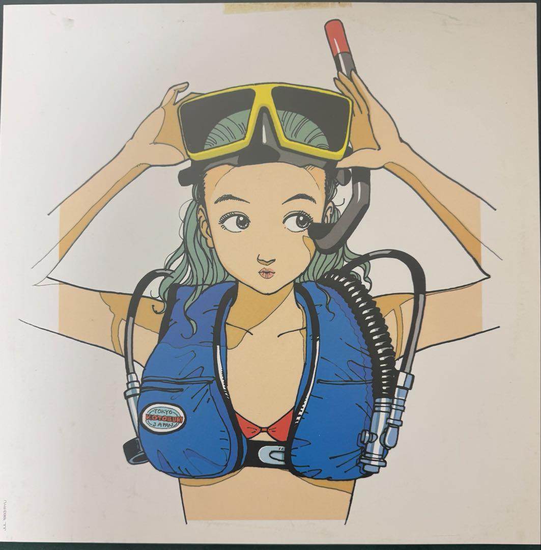 江口寿史　イラスト集　NO MATTER 1988年