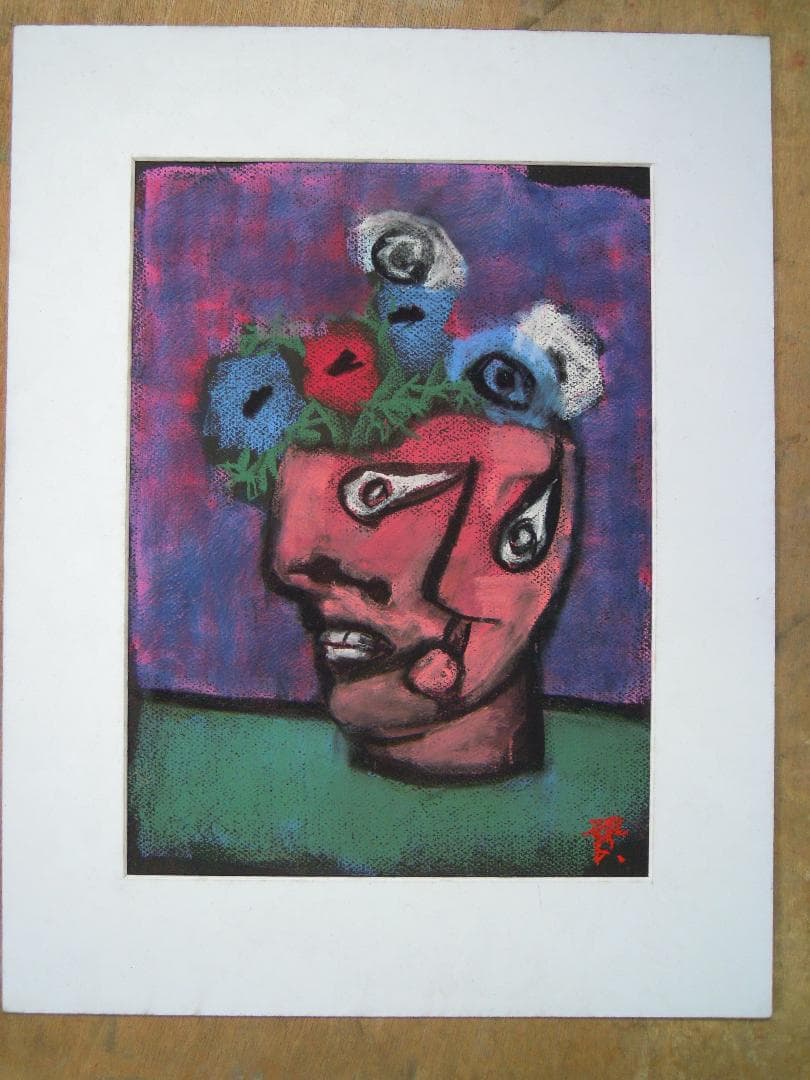 ピカソ風花瓶ｘ