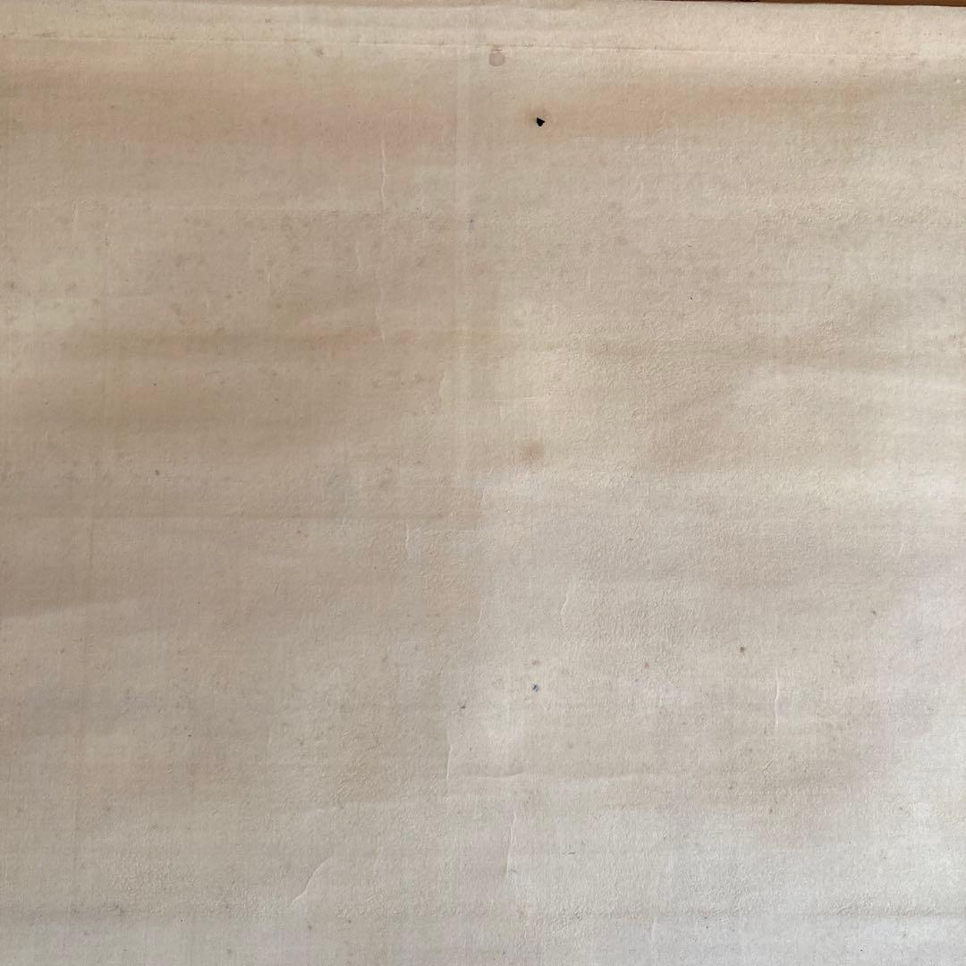 A4 掛軸　月斜人影　【kurokunn】H