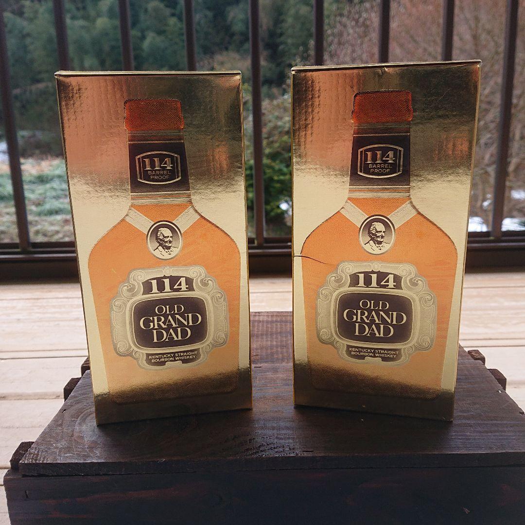 赤封紙 オールドグランダッド 114 BARRELPROOF 750ml 2本