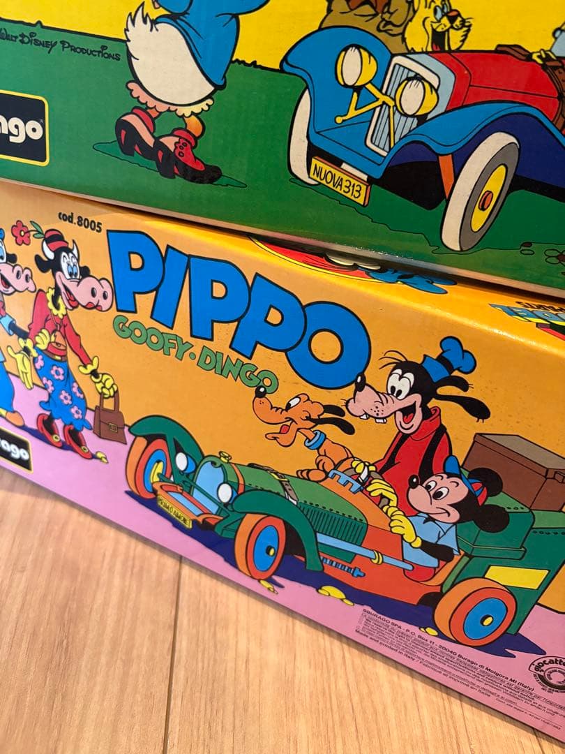 【80s】ヴィンテージ ドナルド&グーフィ2点セット！ ブラゴ ディズニー