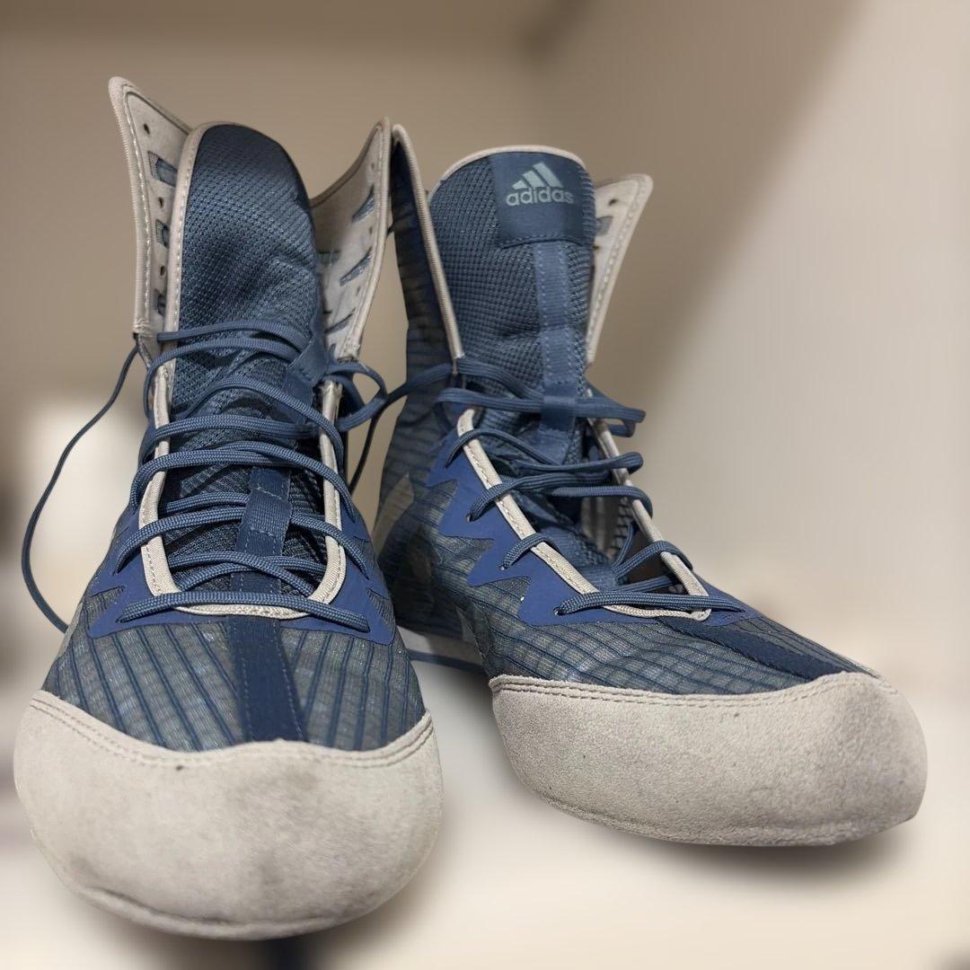 【美品】adidas BOX HOG 4 ボクシングシューズ 27cm