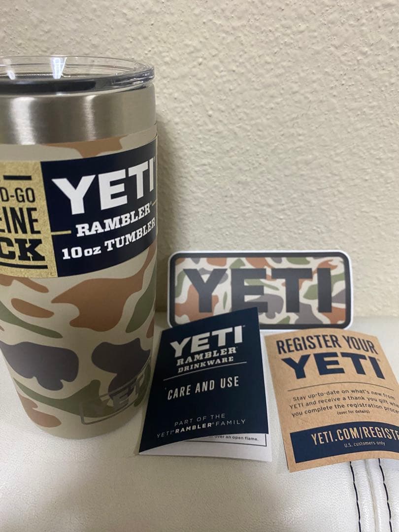 日本未発売！YETI Rambler 10 oz Tumbler 迷彩柄