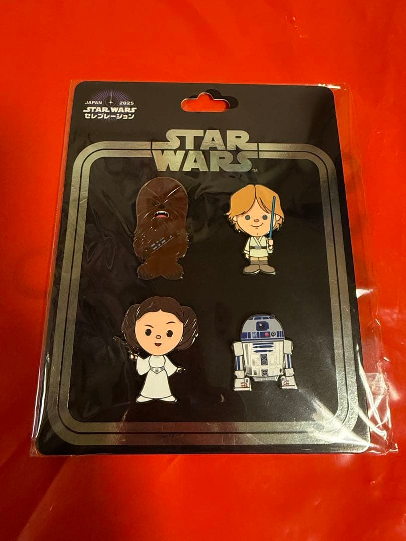 スター・ウォーズ ピンバッジ 4個セット　スターウォーズセレブレーションSWCJ