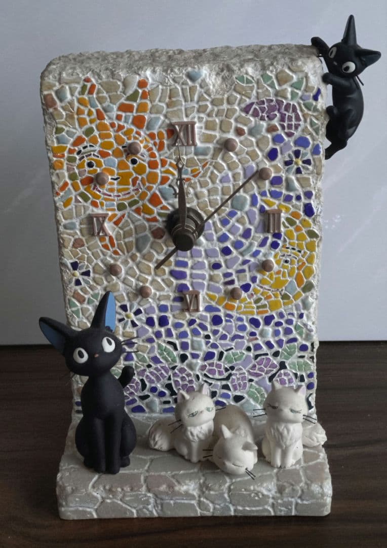 魔女の宅急便モザイクデザイン 置物