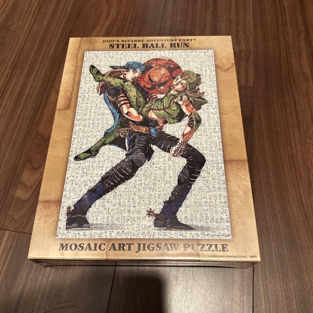 ジョジョの奇妙な冒険 7部 スティールボールラン モザイクアートパズル 未開封