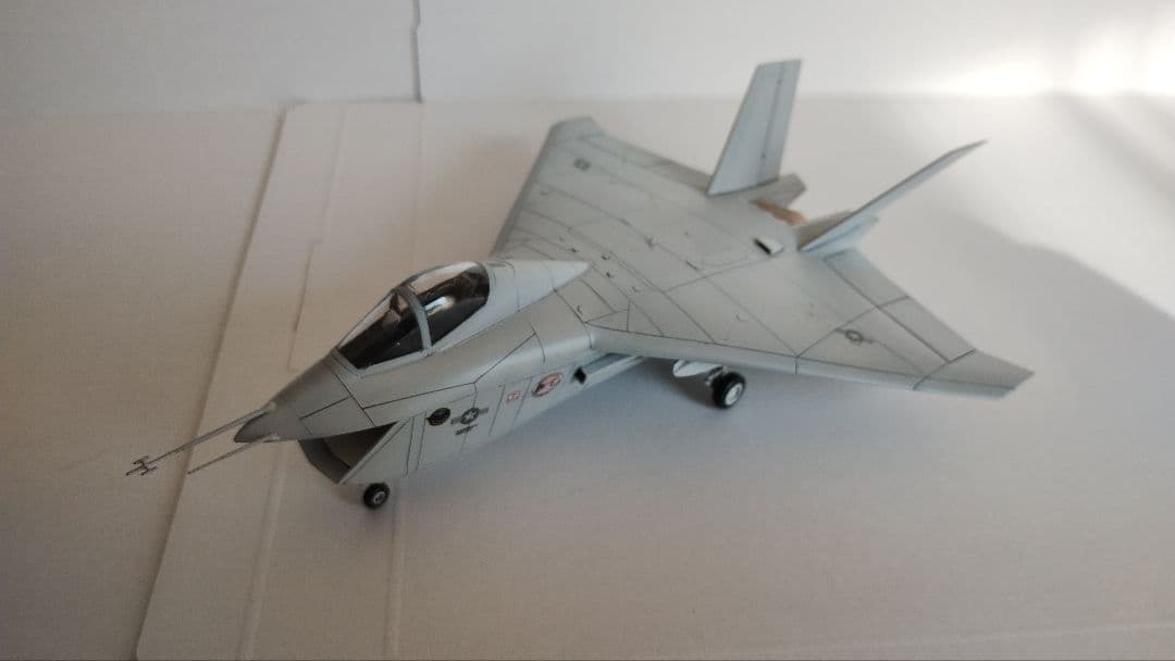プラモデル完成機　1/72　ボーイングX-32 JSE