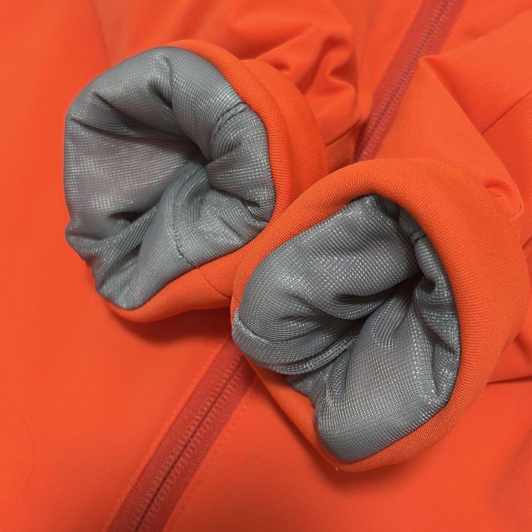 新品未使用　Kappa カッパ　イタリア国旗刺繍　ゴルフジャケット オレンジ　M