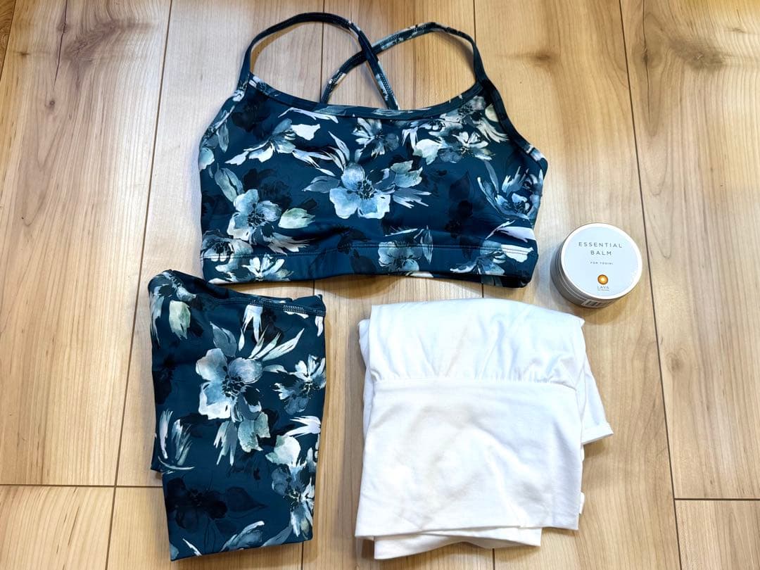 【SUKALA】プルオーバー付きブラ＆レギンスセットアップ Sサイズ