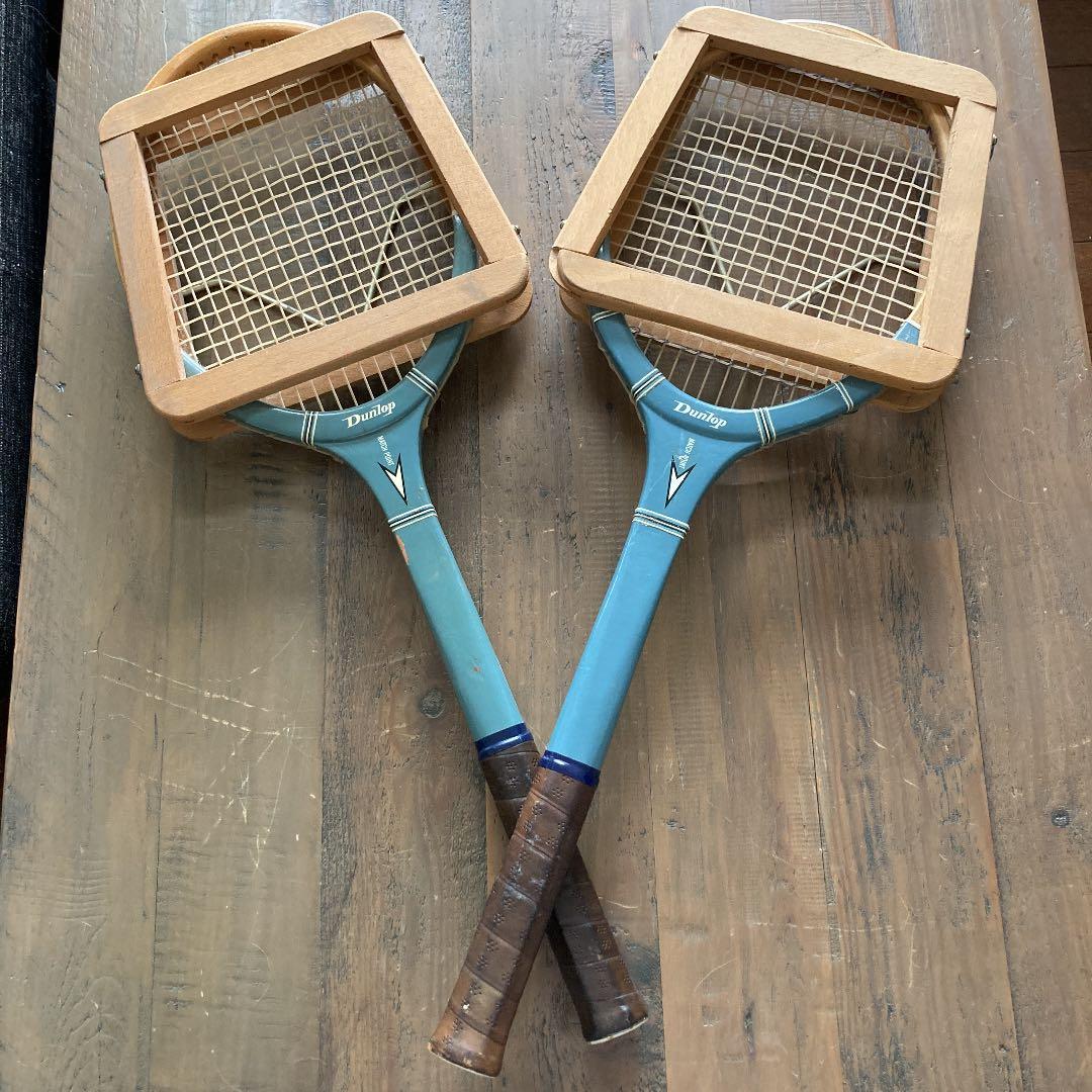 ビンテージテニスラケット　2本組