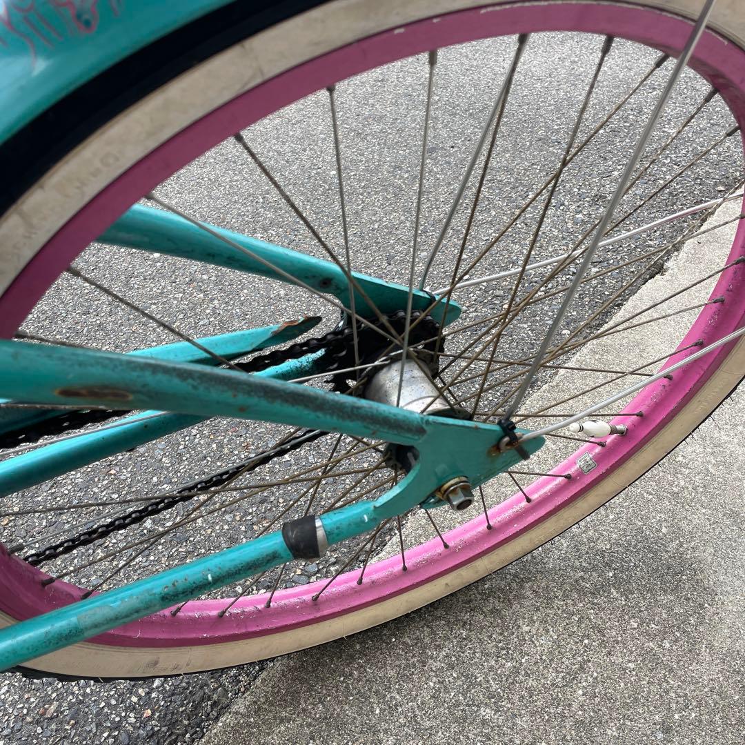 エレクトラ　ビーチクルーザー　蓮の花