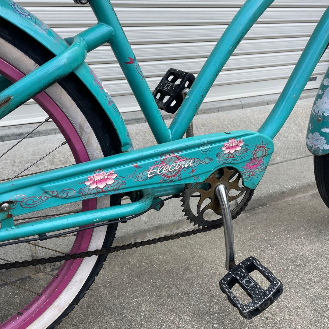 エレクトラ　ビーチクルーザー　蓮の花