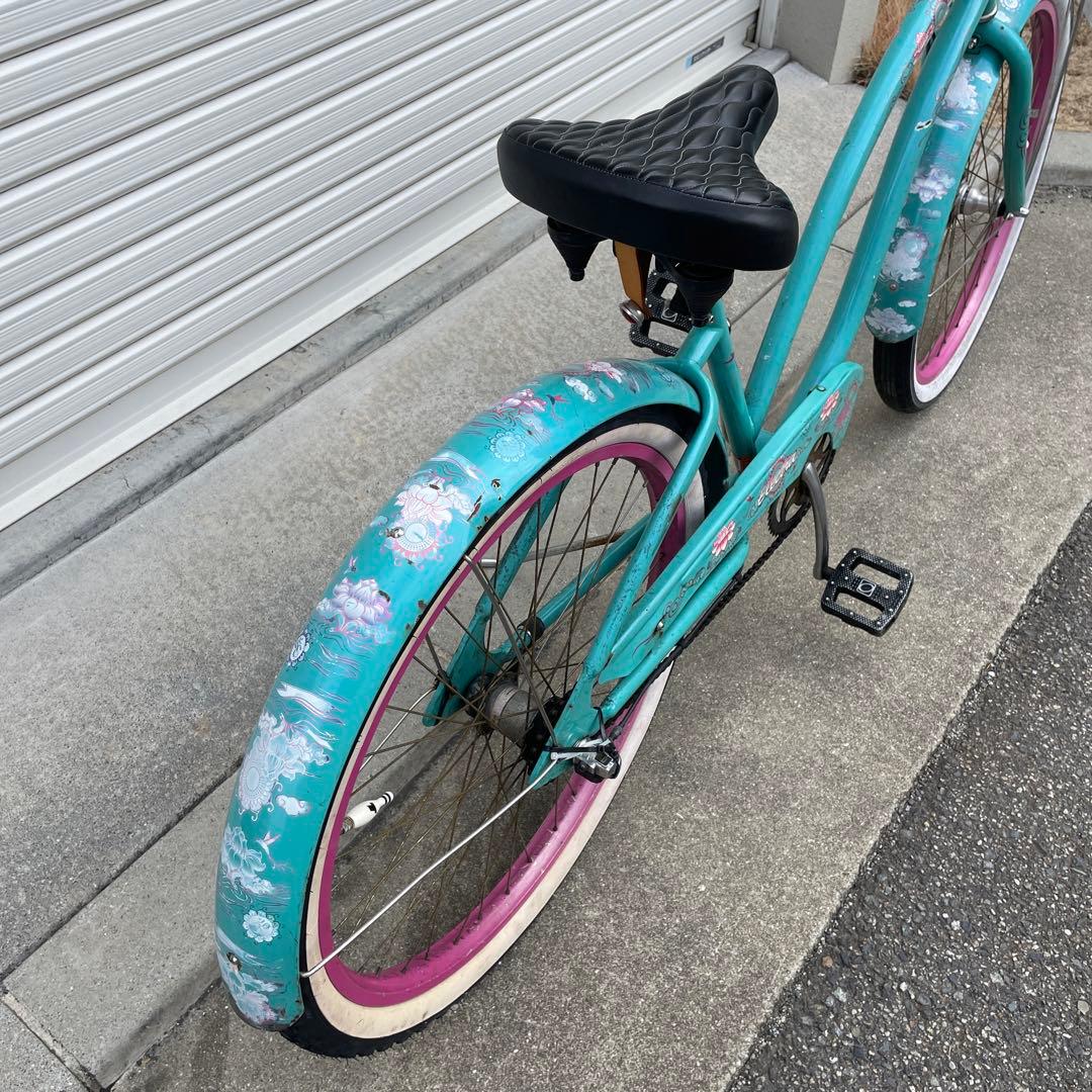 エレクトラ　ビーチクルーザー　蓮の花