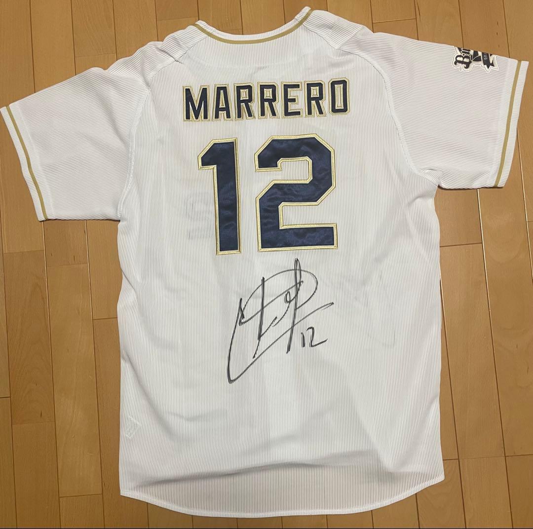 オリックス・バファローズ クリス マレーロ サイン ユニフォーム